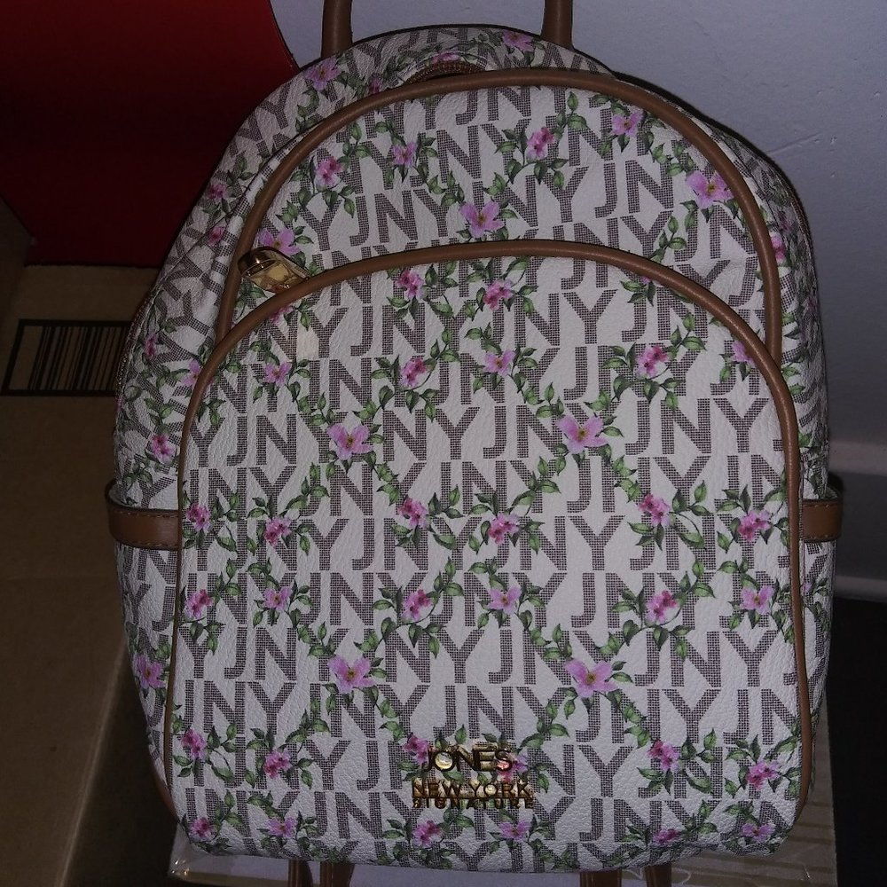 Jones New York JNY Rosie Front Small Backpack Handbag w/Adjustable Straps